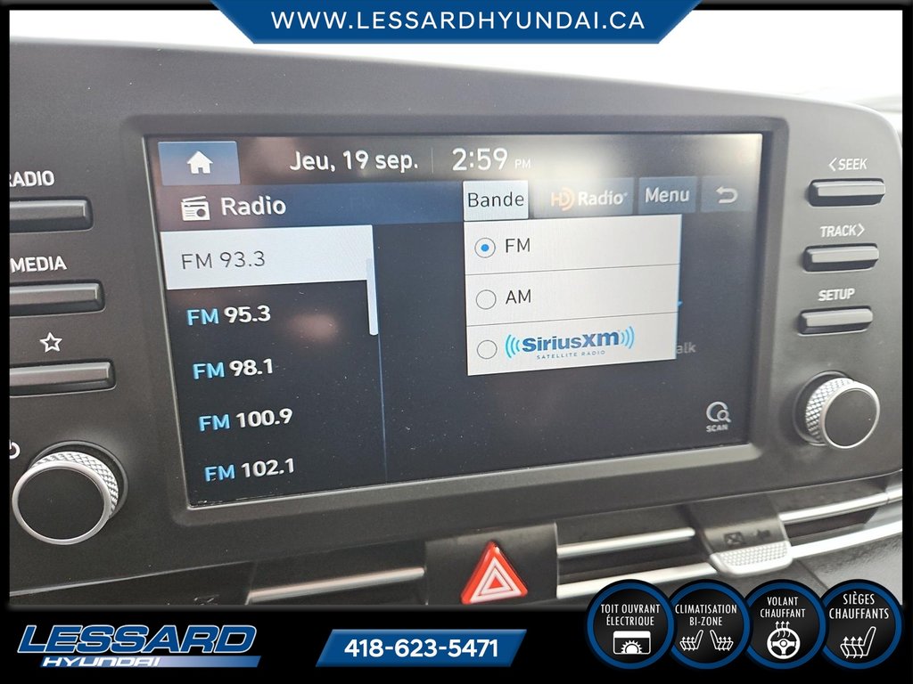 Hyundai Elantra Preferred + toit ouvrant. 2021 à Québec, Québec - 20 - w1024h768px