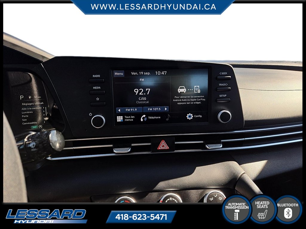 2023 Hyundai Elantra Essential in Québec, Quebec - 14 - w1024h768px
