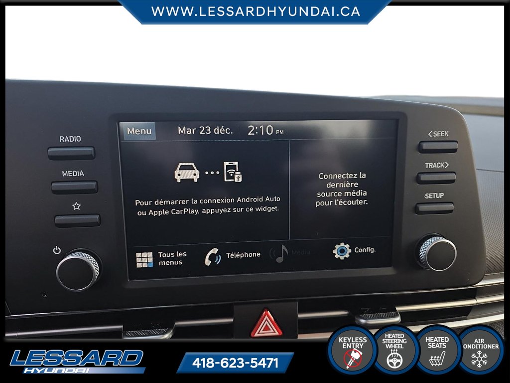 Hyundai Elantra Preferred automatique. 2023 à Québec, Québec - 18 - w1024h768px