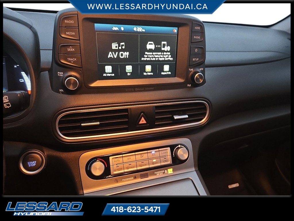 2020 Hyundai Kona Electric Preferred w/Two-Tone Roof in Québec, Quebec - 14 - w1024h768px
