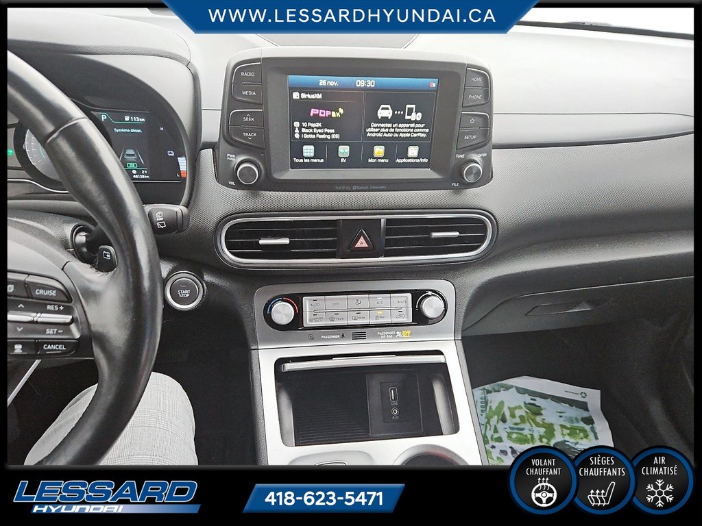 2021 Hyundai KONA ELECTRIC Preferred in Québec, Quebec - 13 - w1024h768px