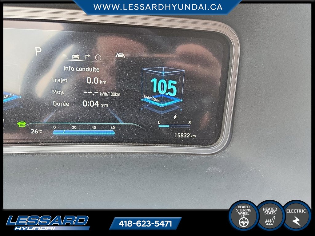 Hyundai KONA ELECTRIC Preferred 2023 à Québec, Québec - 14 - w1024h768px