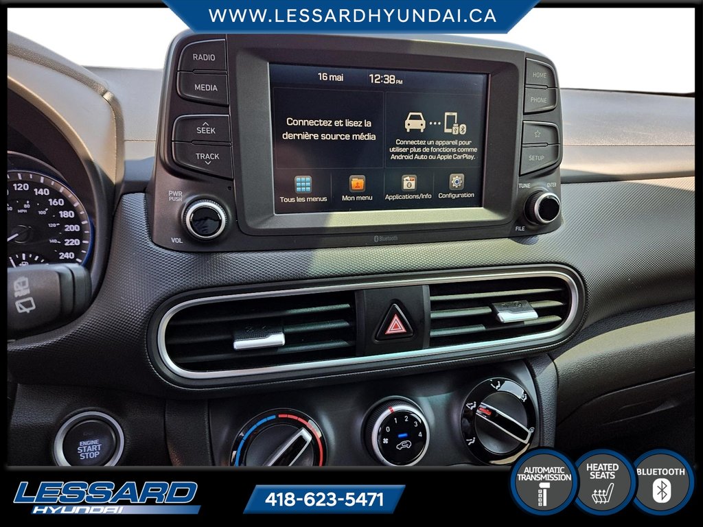 Hyundai Kona Preferred Traction avant 2019 à Québec, Québec - 14 - w1024h768px