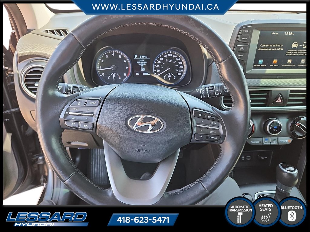 Hyundai Kona Preferred Traction avant 2019 à Québec, Québec - 12 - w1024h768px