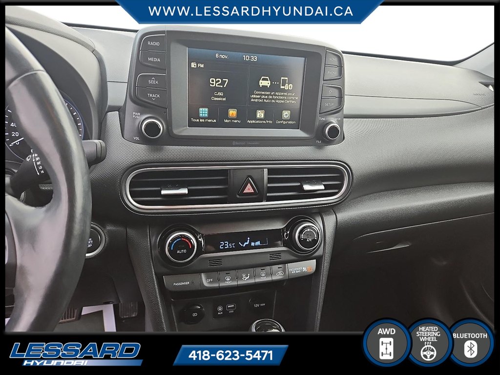 Hyundai Kona Luxury awd. 2019 à Québec, Québec - 14 - w1024h768px