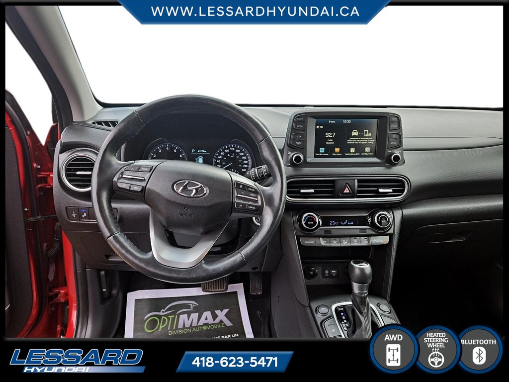 Hyundai Kona Luxury awd. 2019 à Québec, Québec - 10 - w1024h768px