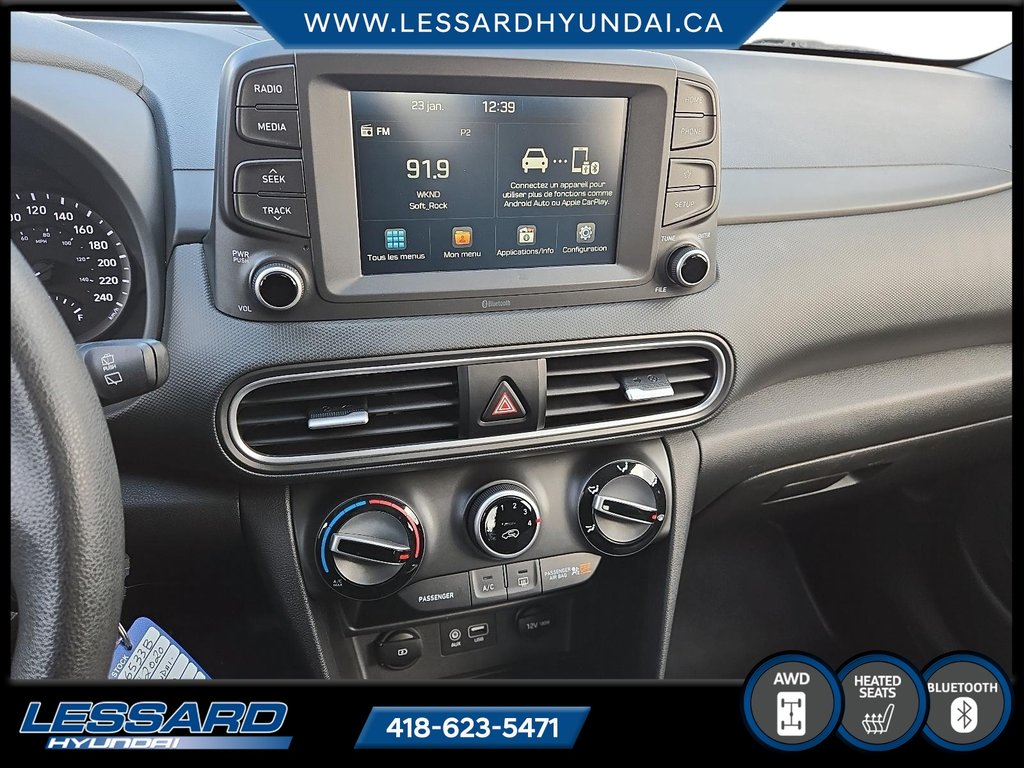 Hyundai Kona Essential 2020 à Québec, Québec - 14 - w1024h768px