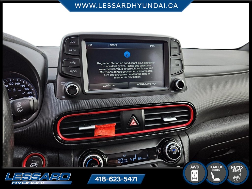 Hyundai Kona Ultimate awd. 2021 à Québec, Québec - 14 - w1024h768px