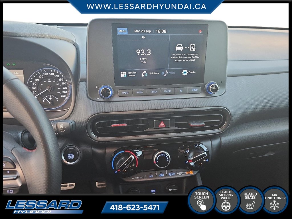2022 Hyundai Kona N Line in Québec, Quebec - 14 - w1024h768px