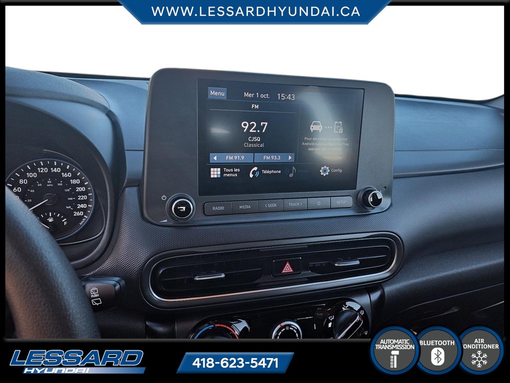 Hyundai Kona Essential Traction avant. 2022 à Québec, Québec - 15 - w1024h768px