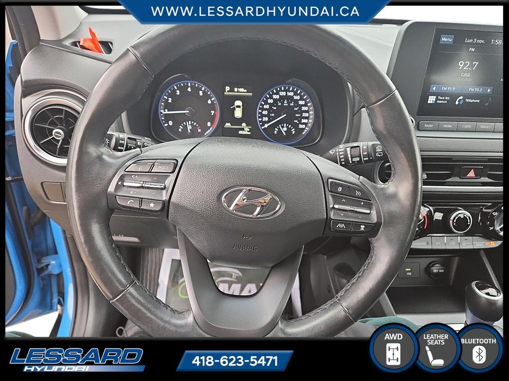 2022 Hyundai Kona Preferred Cuir = toit in Québec, Quebec - 12 - w1024h768px