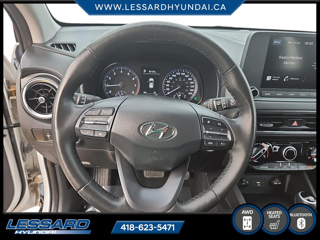 2023 Hyundai Kona Preferred AWD in Québec, Quebec - 12 - w1024h768px