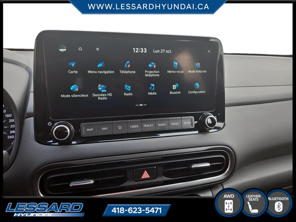 2023 Hyundai Kona Preferred, cuir, toit ouvrant. in Québec, Quebec - 14 - w1024h768px