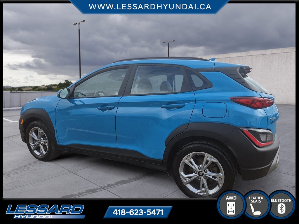 2023 Hyundai Kona Preferred, cuir, toit ouvrant. in Québec, Quebec - 4 - w1024h768px