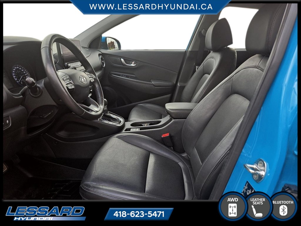 2023 Hyundai Kona Preferred, cuir, toit ouvrant. in Québec, Quebec - 9 - w1024h768px