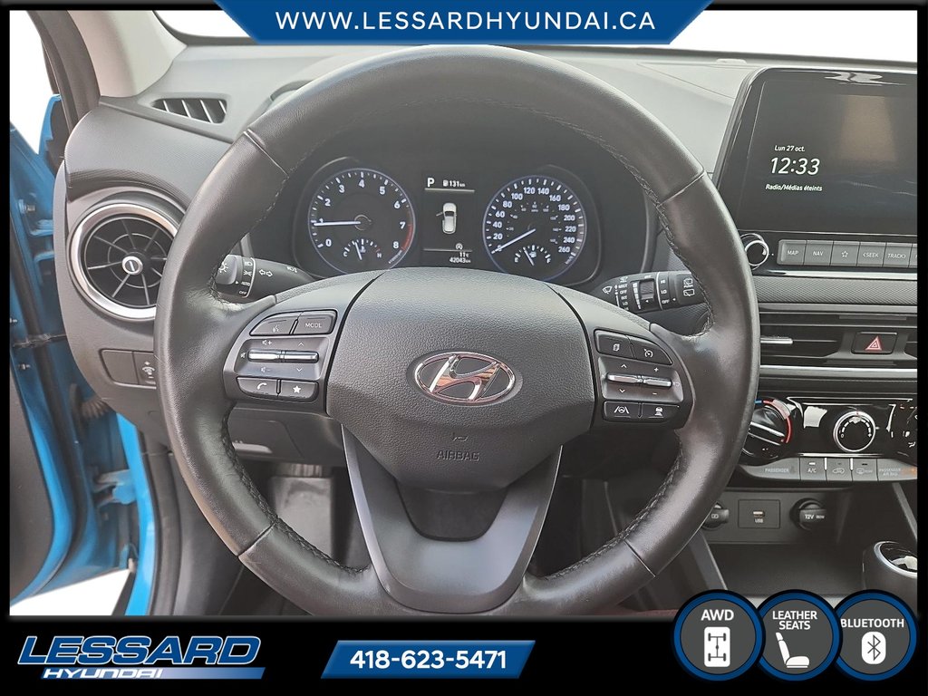 2023 Hyundai Kona Preferred, cuir, toit ouvrant. in Québec, Quebec - 12 - w1024h768px