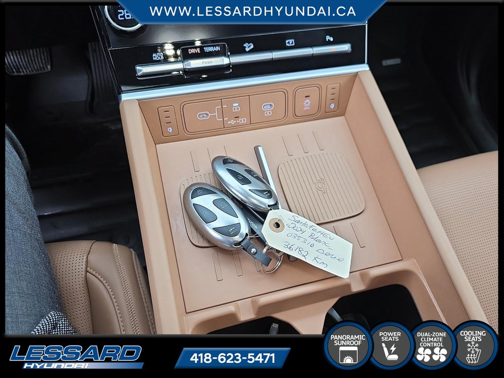Hyundai Santa Fe Hybrid Ultimate Calligraphy NHL Special Edition 2024 à Québec, Québec - 14 - w1024h768px