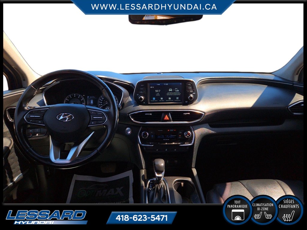 Hyundai Santa Fe Preferred 2,0T + Cuir 2020 à Québec, Québec - 10 - w1024h768px