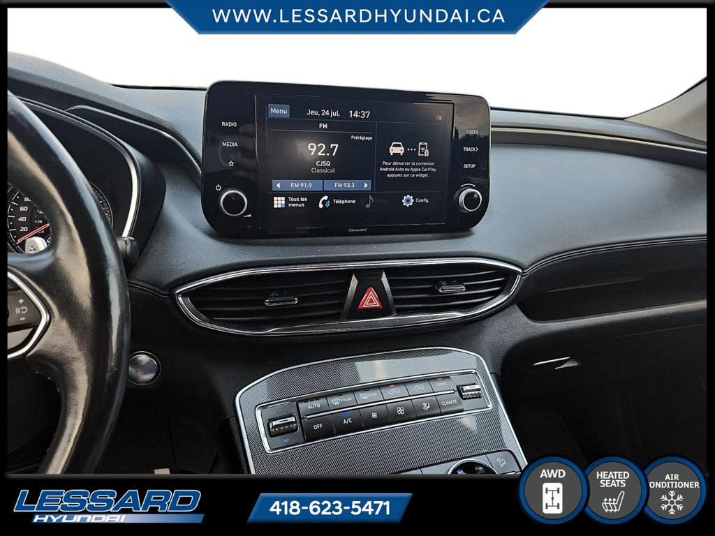 2021 Hyundai Santa Fe Preferred awd in Québec, Quebec - 14 - w1024h768px
