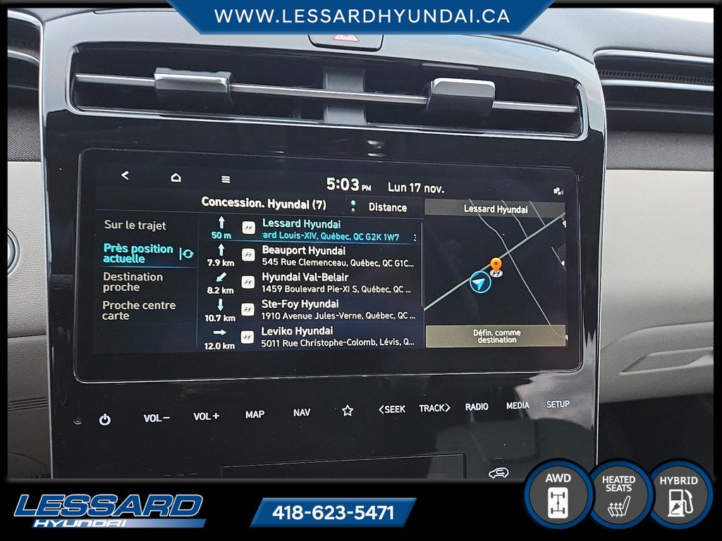 Hyundai Tucson Hybrid Luxury awd. 2023 à Québec, Québec - 18 - w1024h768px