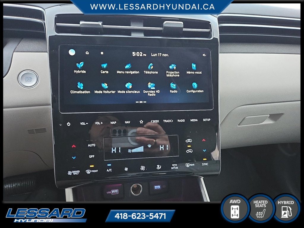 Hyundai Tucson Hybrid Luxury awd. 2023 à Québec, Québec - 14 - w1024h768px