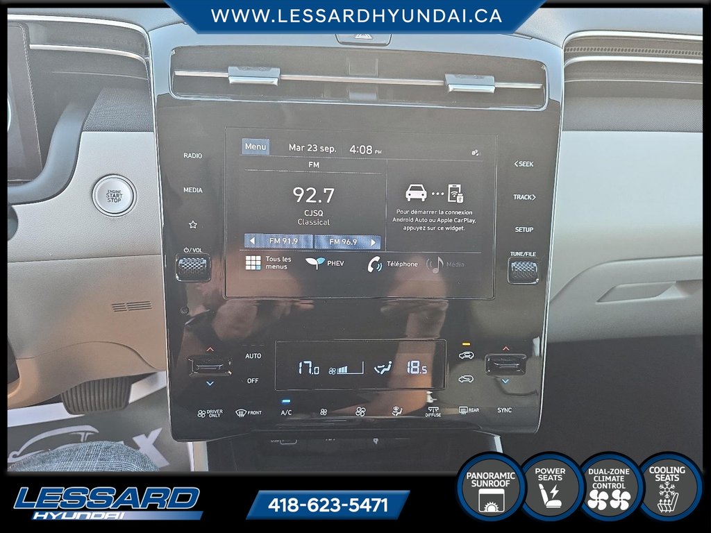 2022 Hyundai Tucson Plug-In Hybrid Luxury Plug-in hybride. in Québec, Quebec - 15 - w1024h768px
