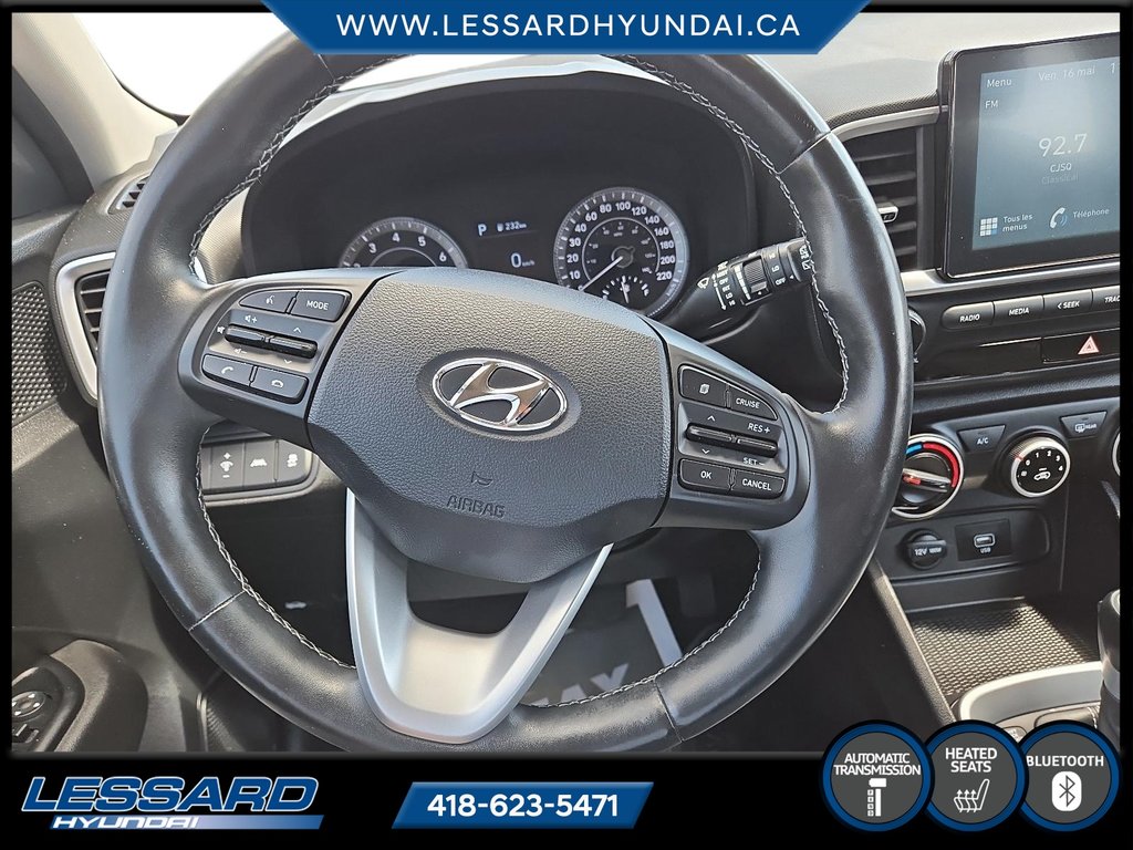 Hyundai Venue Preferred automatique. 2020 à Québec, Québec - 12 - w1024h768px
