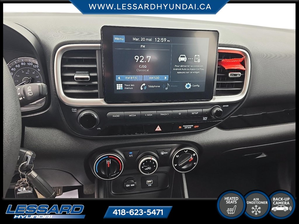Hyundai Venue Essential automatique. 2021 à Québec, Québec - 13 - w1024h768px