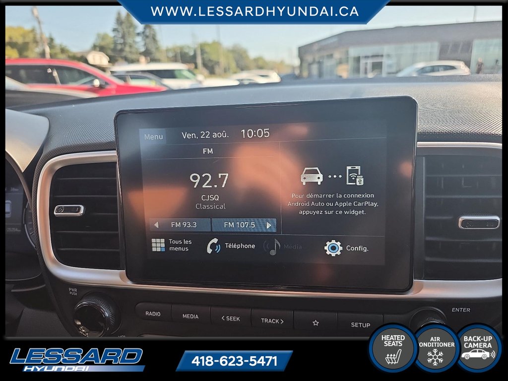 2021 Hyundai Venue Essential automatique in Québec, Quebec - 16 - w1024h768px