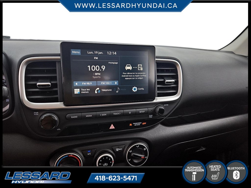 2021 Hyundai Venue Essential in Québec, Quebec - 14 - w1024h768px