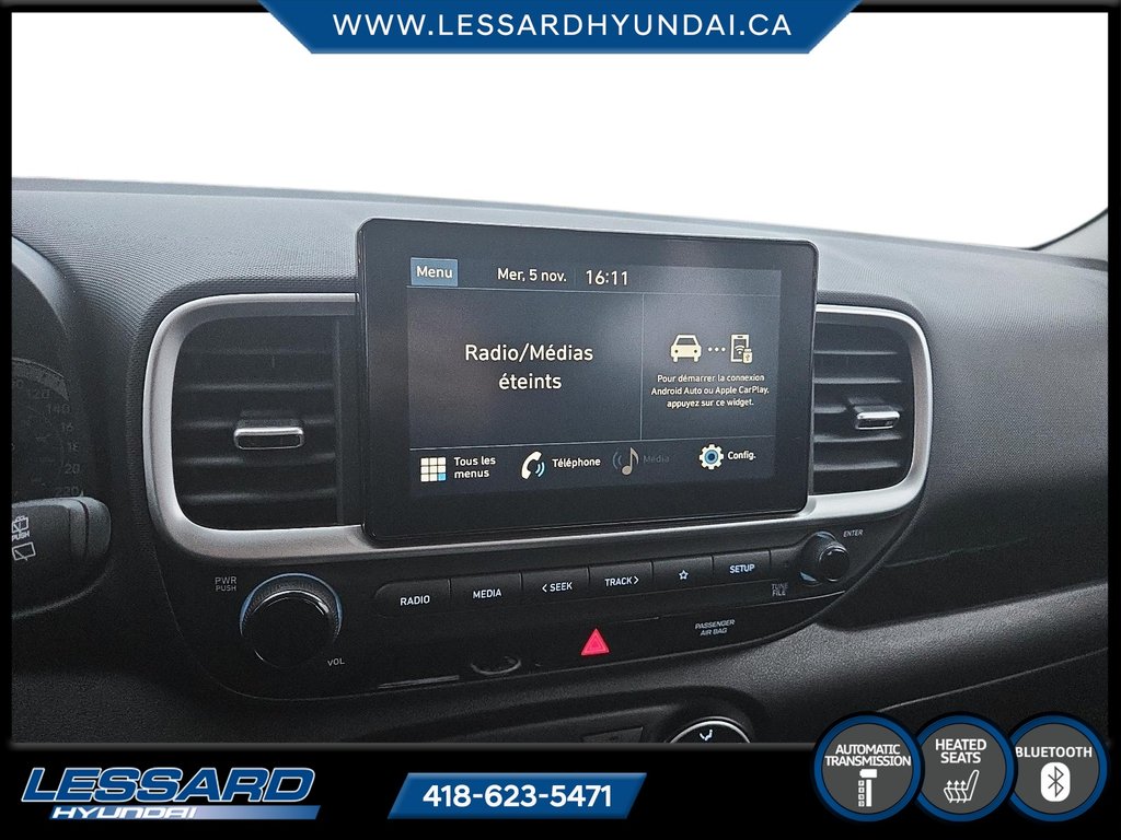 2022 Hyundai Venue Essential in Québec, Quebec - 14 - w1024h768px