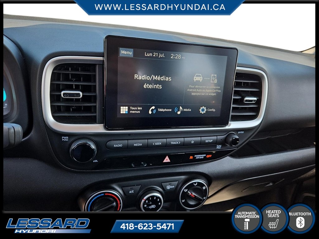 2023 Hyundai Venue Essential in Québec, Quebec - 13 - w1024h768px