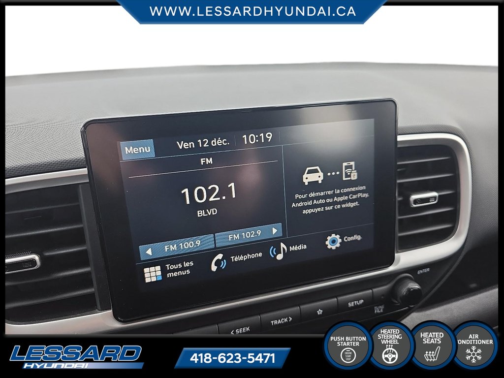 Hyundai Venue Preferred automatique. 2024 à Québec, Québec - 19 - w1024h768px