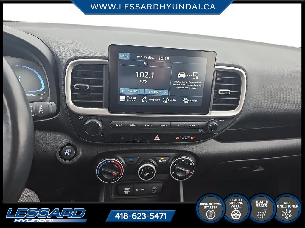 Hyundai Venue Preferred automatique. 2024 à Québec, Québec - 14 - w1024h768px