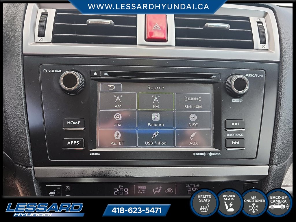 2017 Subaru Legacy 2.5i automatique in Québec, Quebec - 15 - w1024h768px