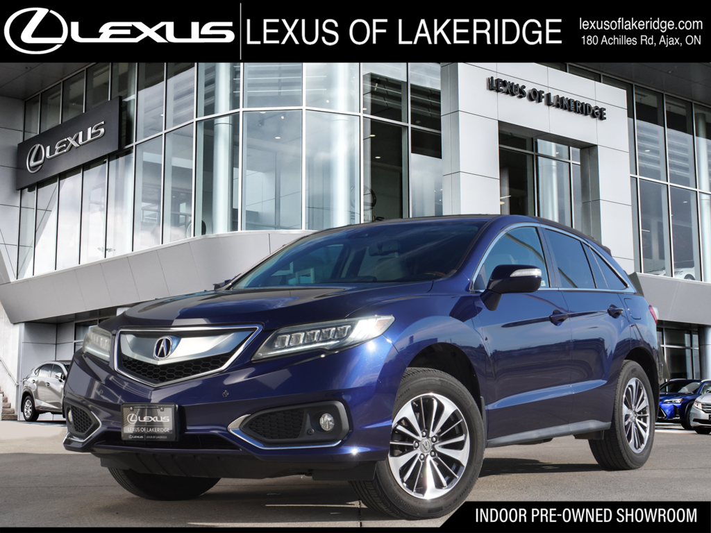 2017 Acura RDX ELITE|NAVI|MOONROOF|H/V FRONT SEATS|BLINDSPOT in Ajax, Ontario at Lexus of Lakeridge - 1 - w1024h768px