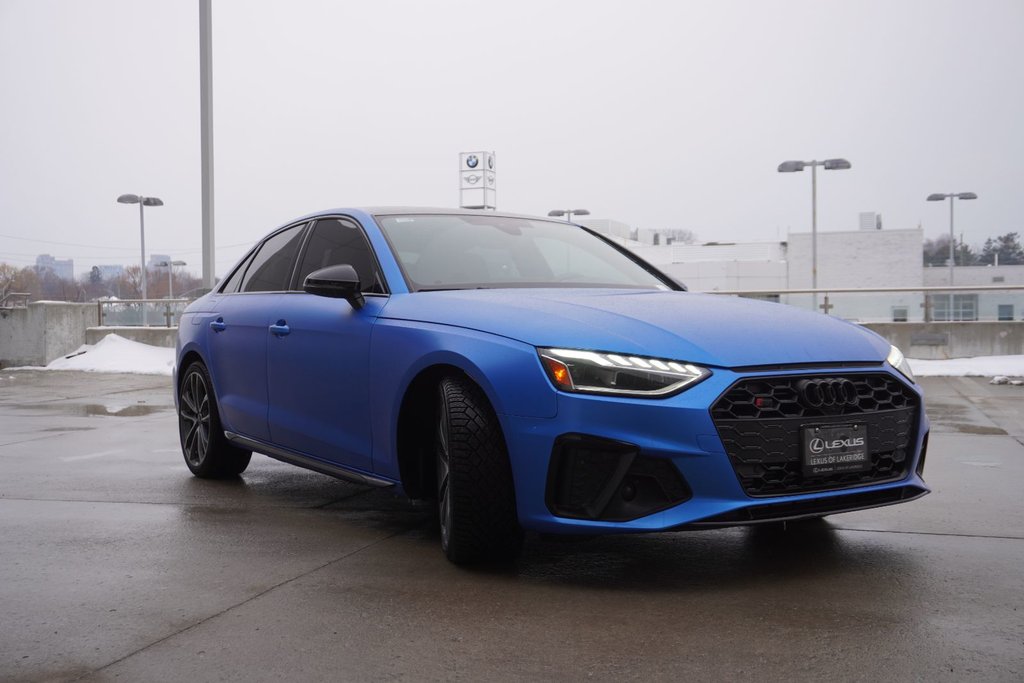 2022 Audi S4 PROGRESSIV QUATTRO|WRAPPED BLUE|SUNROOF|NAVI in Ajax, Ontario at Lexus of Lakeridge - 17 - w1024h768px
