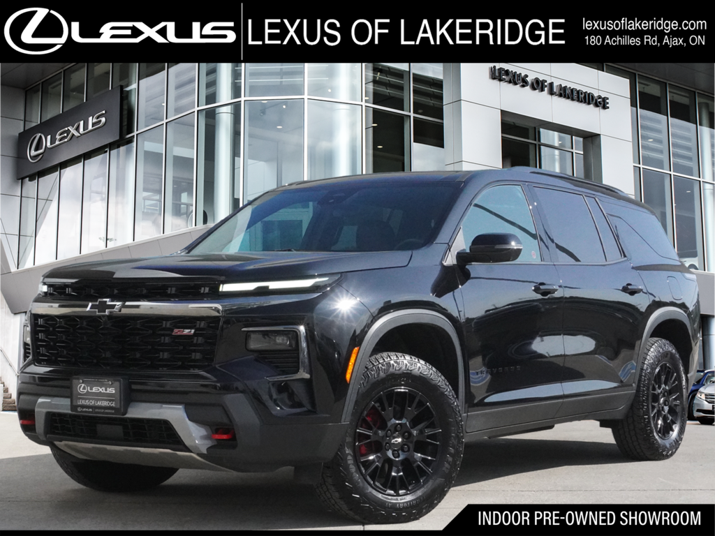 2025 Chevrolet Traverse AWD Z71|WIRELESS|CARPLAY|360 CAM|PANORAMIC in Ajax, Ontario at Lexus of Lakeridge - 1 - w1024h768px