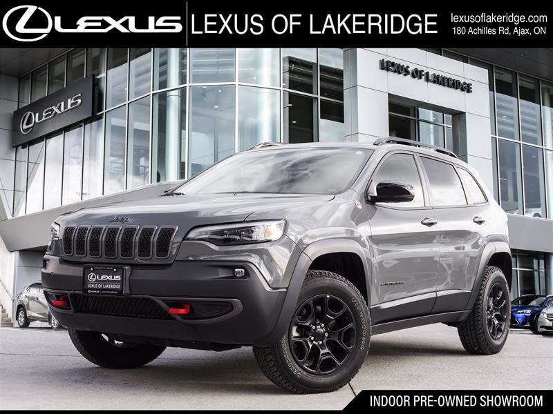 2022 Jeep Cherokee 4x4 TRAILHAWK|8.4 DISPLAY|18 ALLOYS|NAVI in Ajax, Ontario at Lexus of Lakeridge - 1 - w1024h768px