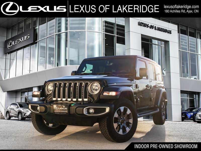 2023 Jeep Wrangler Unlimited Sahara in Ajax, Ontario at Lexus of Lakeridge - 1 - w1024h768px