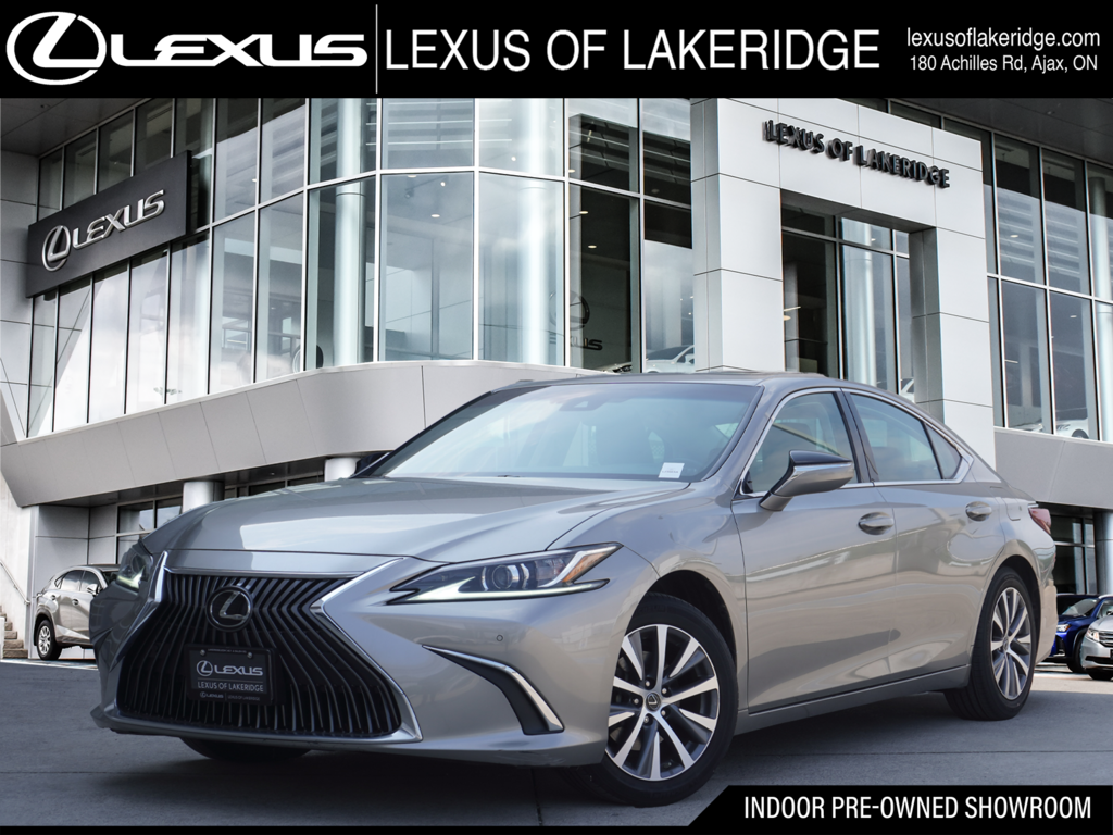 2019 Lexus ES 350 PREMIUM|MOONROOF|CARPLAY|H/C SEATS|NAVI|B/SPOT in Ajax, Ontario at Lexus of Lakeridge - 1 - w1024h768px