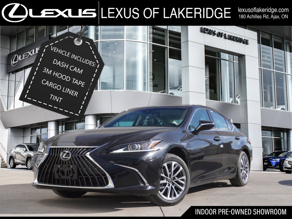2025 Lexus ES 300h PREMIUM|NAVI|MOONROOF|BLINDSPOT|H/STEERING in Ajax, Ontario at Lexus of Lakeridge - 1 - w1024h768px