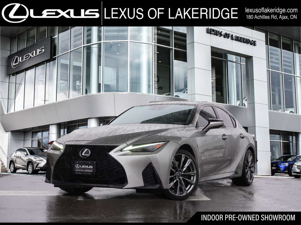 2021 Lexus IS 300 AWD F SPORT 2|10.3 DISPLAY|NAVI|BLINDSPOT in Ajax, Ontario at Lexus of Lakeridge - 1 - w1024h768px