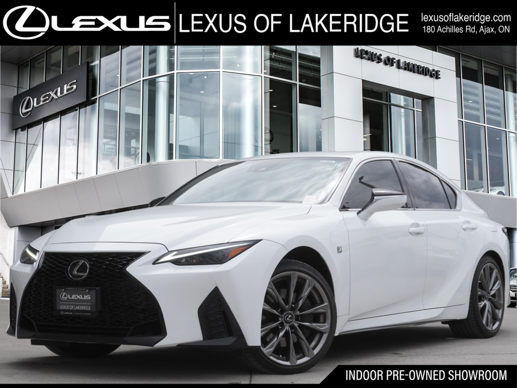 2021 Lexus IS 300 AWD F SPORT 2|NAVI|LFA CLUSTER|H/C FRONT SEATS in Ajax, Ontario at Lexus of Lakeridge - 1 - w1024h768px