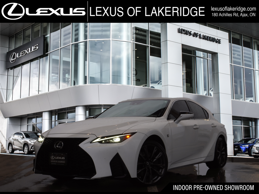 2023 Lexus IS 300 F SPORT2|MOONROOF|DRIVE MODE SELECT|H/STEERING in Ajax, Ontario at Lexus of Lakeridge - 1 - w1024h768px