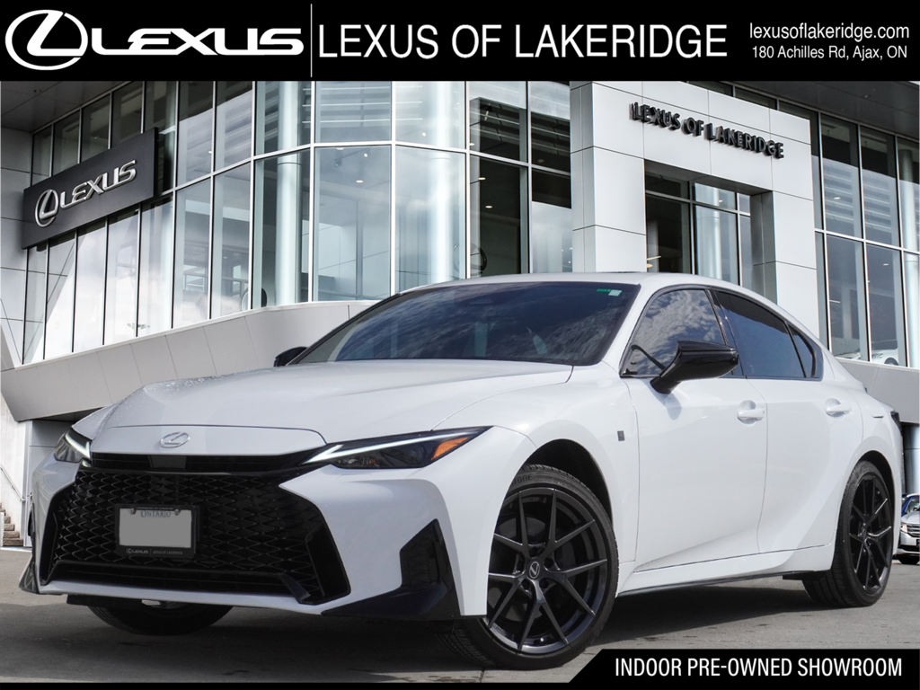 2026 Lexus IS 350 AWD FSPORT DESIGN|WIRELESS|MOONROOF|H/STEERING in Ajax, Ontario at Lexus of Lakeridge - 1 - w1024h768px