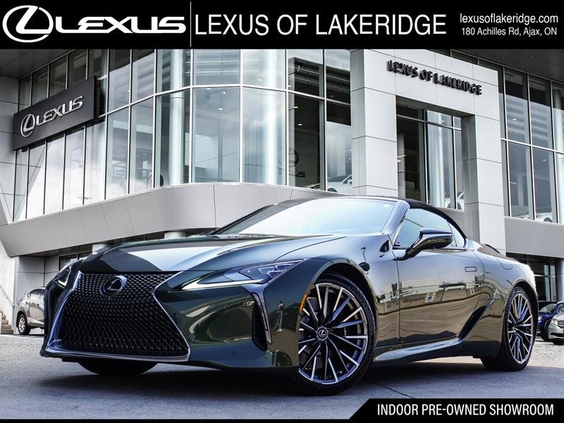 2024 Lexus LC Convertible 500 in Ajax, Ontario at Lakeridge Auto Gallery - 1 - w1024h768px