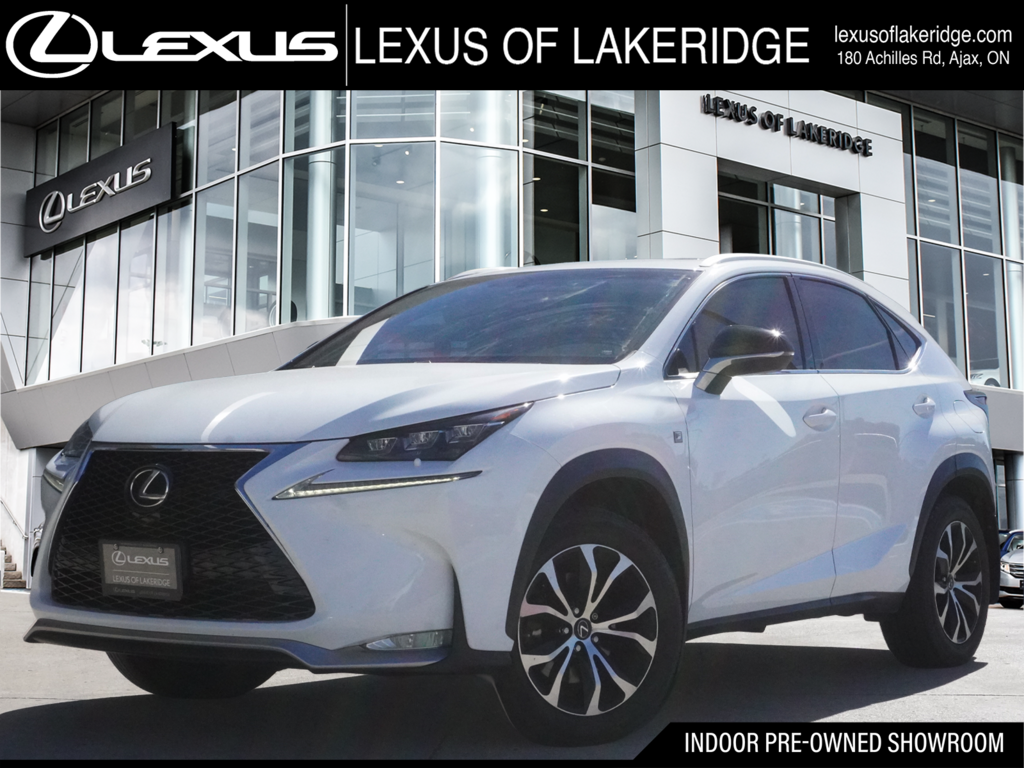 2017 Lexus NX 200t F SPORT 1|MOONROOF|8 DISPLAY|HEATED FRONT SEATS in Ajax, Ontario at Lexus of Lakeridge - 1 - w1024h768px