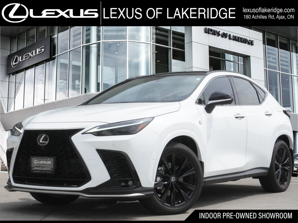 2026 Lexus NX 450h + F SPORT 3|H/V FRONT SEATS|PANORAMIC|HUD|CARPLAY in Ajax, Ontario at Lexus of Lakeridge - 1 - w1024h768px