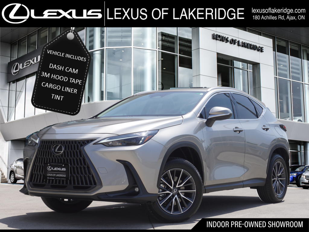 2025 Lexus NX 350h PREMIUM|CARPLAY|BLINDSPOT|SUNROOF|AMBIENT in Ajax, Ontario at Lexus of Lakeridge - 1 - w1024h768px